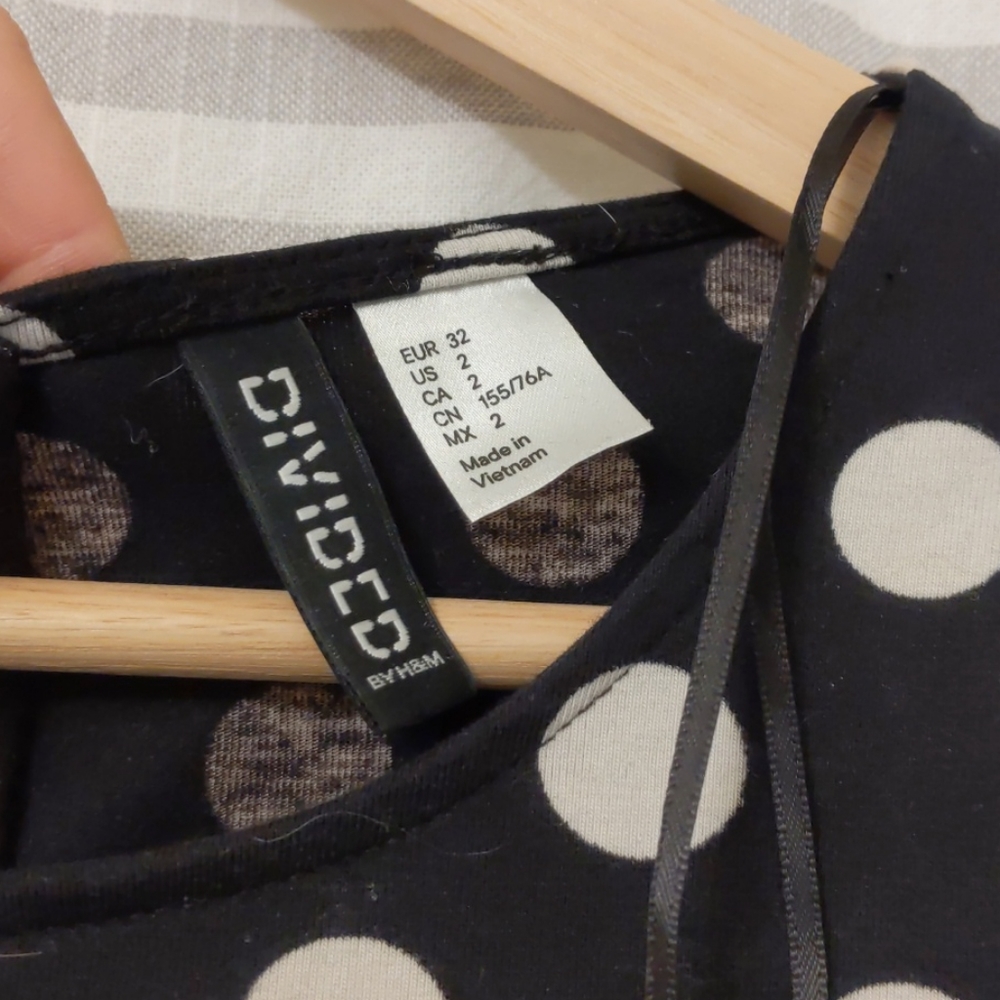 H&M Polkadot midi dress - Picture 4 of 5